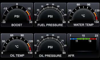 Nissan 370Z OBDII Multi Anzeige für die OEM Navigation oder Aftermarket Display