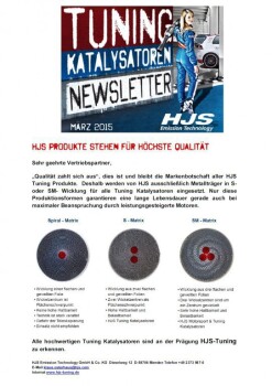 HJS Universal Tuning Katalysator 90 95 0069, bis 500PS, bis 3000ccm