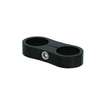 Hose holder 2x24mm black