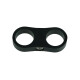 Hose holder 2x24mm black