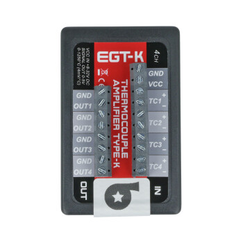 EGT-K Thermocouple Amplifier / Controller 0-5V (Type-K) - 4 Channel