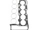 Cylinder head gasket (CUT RING) for AUDI Q3 RS (8U) 2.5 TFSI quattro / 84,00mm / 1,40mm | ATHENA