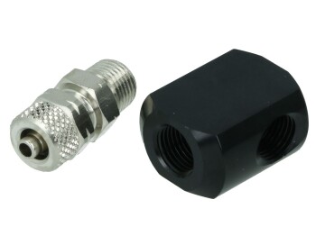 1 / 4" Düsenhalter (90°), Low Profile
