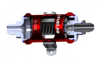 Fuel filter with check valve 40micron -10AN