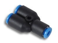 Connector Y-Piece for Polyamide Tube 9mm