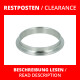 Restposten - BOOST products V-Band Ring 89mm - männlich