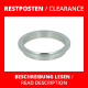 Restposten - V-Band Ring 89mm - männlich