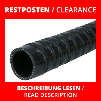 Restposten - Flex Silikonschlauch - 1m - 54mm, schwarz