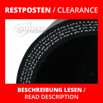 Clearance - Flex Silicone Hose - 1m - 54mm, Black