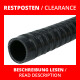 Clearance - Flex Silicone Hose - 1m - 54mm, Black