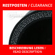Clearance - Flex Silicone Hose - 1m - 54mm, Black