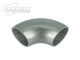 BOOST Products 90° Stainless Steel Elbow for Exhaust Manifold Construction 42,4mm 1.4541