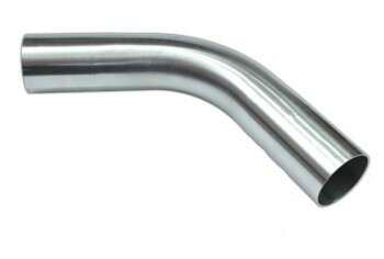 Stainless steel elbow 60° with 70mm diameter