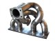 Turbo Manifold VAG 2.0L X-flow T3-flange MV-S WG.-port - Stainless Steel
