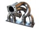 Tube Exhaust Manifold VAG 2.0l Querstrom T25-flange no WG. - Stainless Steel