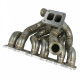 Turbo Manifold VAG VR6 2.8 / 2.9L Twinscroll T4-flange 2x MV-S WG.-port - Stainless Steel