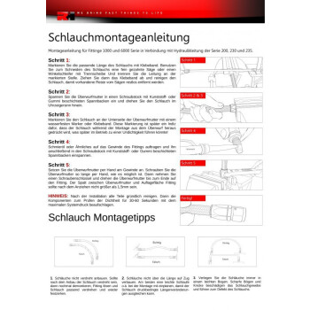 -10 AN / Dash 10 Schlauchanschluss Fitting gerade | RHP