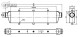 Ladeluftkühler Competition 550x140x65mm - 55mm - 300PS