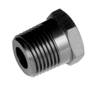 -08 (1/2") NPT male to -04 (1/4") NPT female...