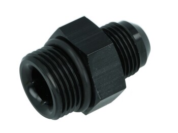 -08 male to -10 o-ring port adapter (high flow radius...