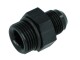 -08 male to -10 o-ring port adapter (high flow radius ORB) - black | RHP
