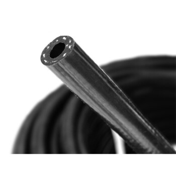 Silicone Vacuum Hose reinforced 4mm, black | BOOST products