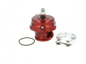 TiAL QR 25mm Blow Off Valve red - stainless flange