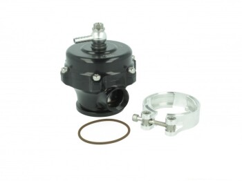 TiAL QR 38mm Blow Off Valve black - stainless flange
