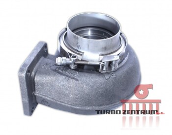 Downpipe Flange for BorgWarner AirWerks S200SX / S200SX-E / S300SX / S300SX-E - stainless steel