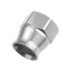 -04 AN / Dash 4 replacement hose end - PTFE - silver | RHP