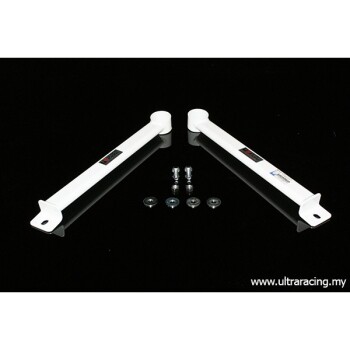 2x 2-Point Rear Lower Side Bars for Audi A6 / A7 10+ |...