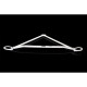 3-Point Front Upper Strut Bar BMW Z4 E85 | TW3-1175