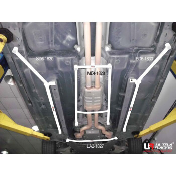 2x 3-Point Side Lower Bars for Cadillac CTS 3.6 07+ |...