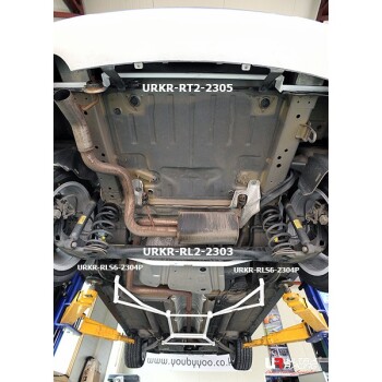 2-Point Rear Lower Bar for Chevrolet Orlando 10+ | RL2-2303