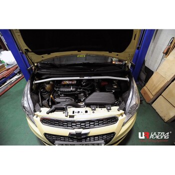 2-Point Front Upper Strut Bar for Chevrolet Spark 10+ |...