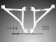 3-Point Fender Brackets for Daihatsu Charade G100 87-94 | FD3-607