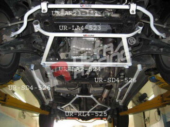 2x 4-Punkt Streben unten seitlich für Daihatsu...