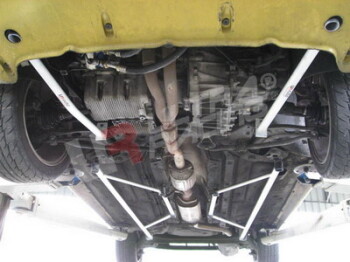 4-Point Front Lower H-Brace for Fiat Punto 2 HGT 1.8 |...