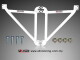 Strebe Radhausversteifung Ford Telstar / Mazda 626 89-92 | FD3-181
