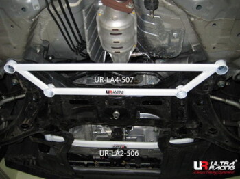 4-Point Front H-Brace Honda CRZ/Jazz/Insight 08+ | LA4-507