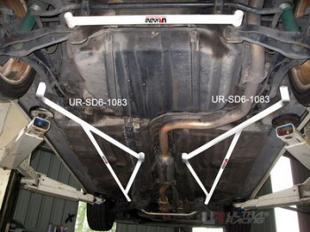 2x 3-Point Floor Bars Honda Integra 94-01  DC2 | SD6-1083