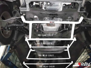 4-Punkt H-Strebe vorne für Hyundai H1 07+ 2.5D |...