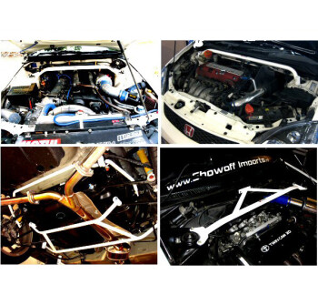 2-Point Front Upper Strut Bar for Lexus IS200 (6-cyl) | Ultra Racing