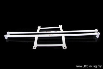 2x 4-Punkt Streben Unterboden für Mitsubishi EVO...