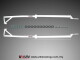 2x 4-Point Side Bars Nissan Cefiro 88-94 A31 | SD8-934