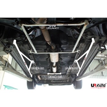 2x 3-Point Side Bars Nissan Cefiro 94-98 A32 | SD6-950