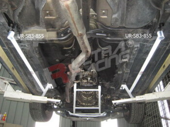 2x 3-Point Side/Floor Bars Nissan S14 95-99 | SD6-855