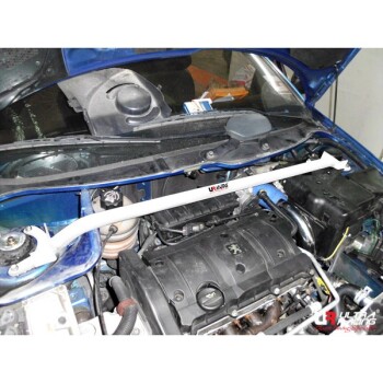 2-Point Front Upper Strut Bar for Peugeot 206 / 206 CC...