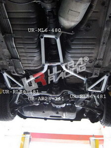 2x 3-Point Rear Braces Nissan Skyline R32 GTR | RLS6-481P