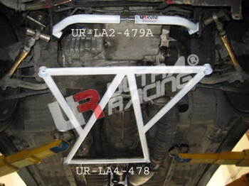 4-Point Front Lower Brace Nissan Skyline R32 GTR | LA4-478